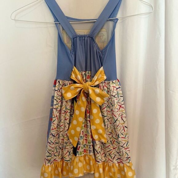 School Bus Sleeveless Sundress - Picture 9 of 10